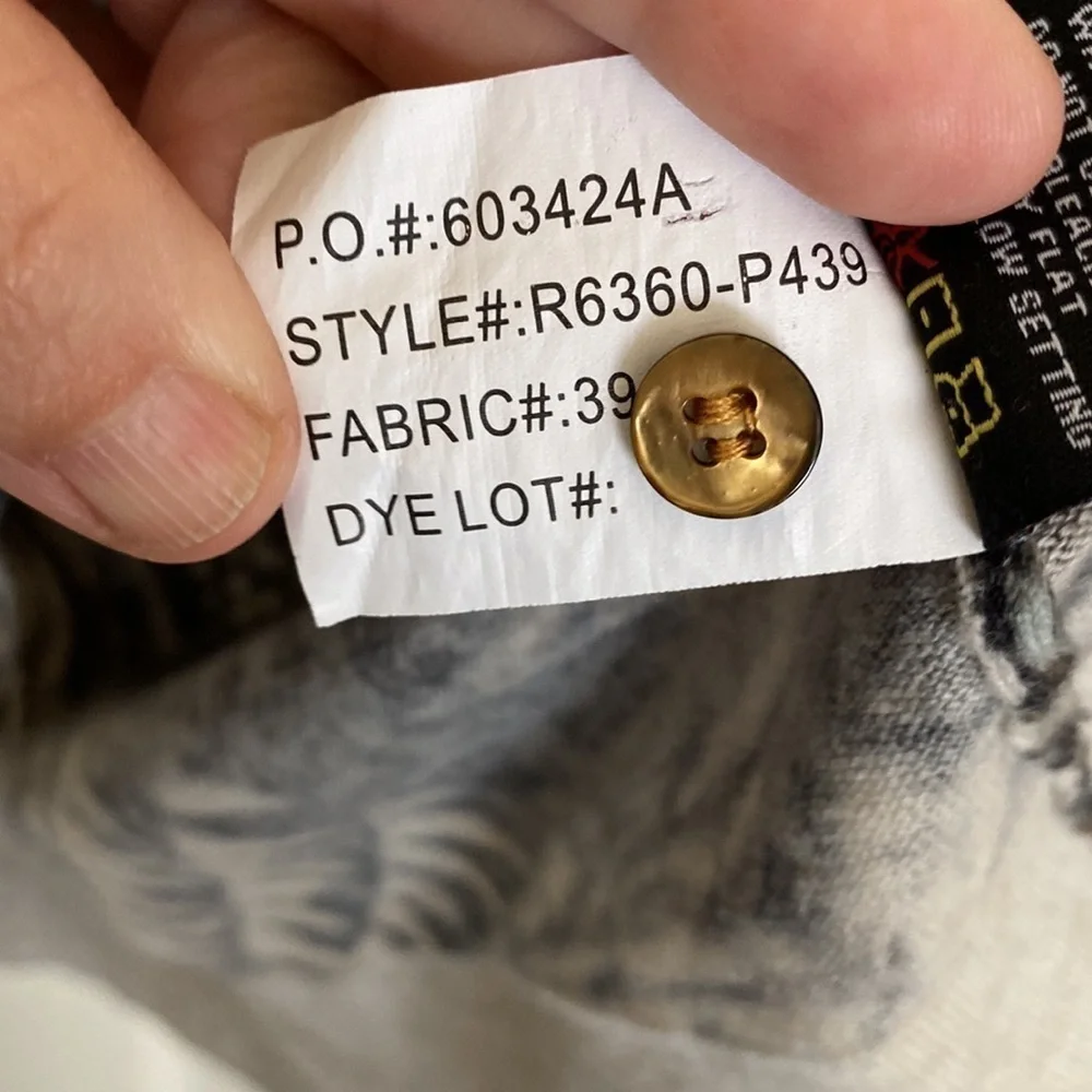 Renuar Lightweight Cotton Cardigan, Size Large - Picture 8 of 9